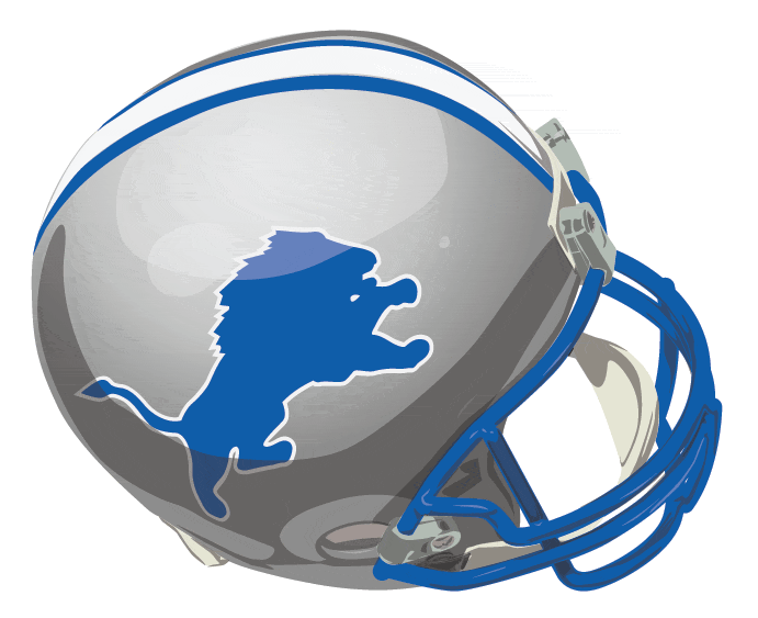 Detroit Lions 1983-2002 Helmet Logo t shirt iron on transfers